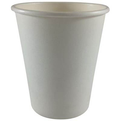 Image for WRITER BREAKROOM DISPOSABLE SINGLE WALL PAPER CUP 8OZ WHITE CARTON 1000 from Ross Office Supplies Office Products Depot