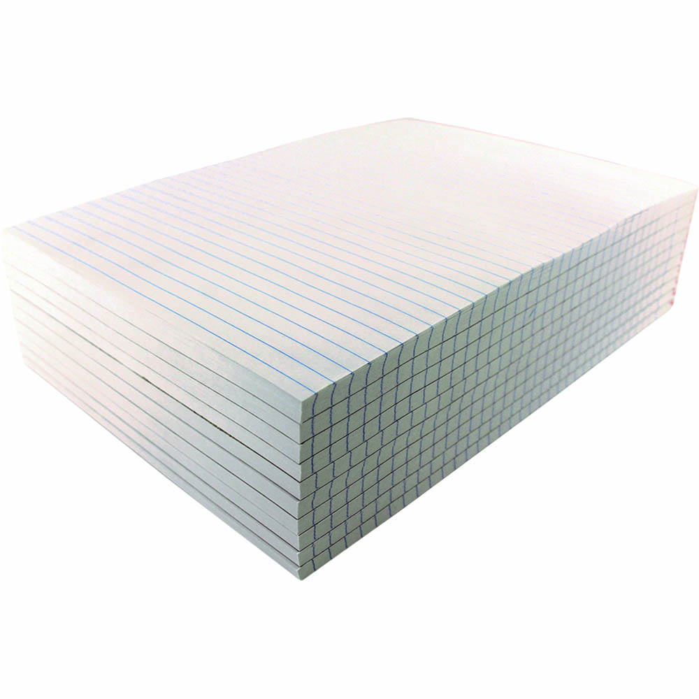 Image for INITIATIVE OFFICE PAD RULED BOTH SIDES BOND 100 SHEETS A4 WHITE PACK 10 from MOE Office Products Depot Mackay & Whitsundays
