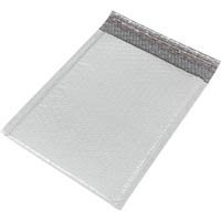 polycell maxi tuff bubble mailer bag 50mm flap 210 x 270mm grey carton 200