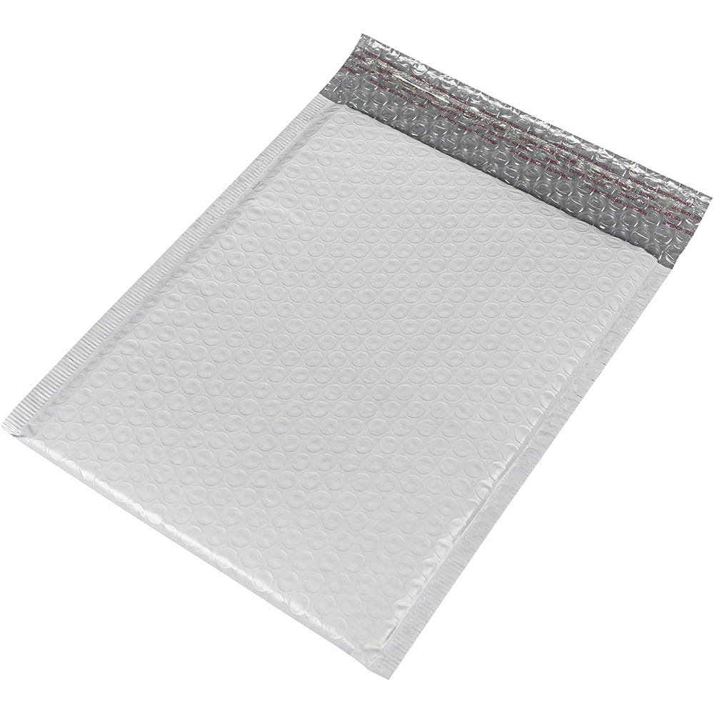 Image for POLYCELL MAXI TUFF BUBBLE MAILER BAG 50MM FLAP 265 X 375MM GREY CARTON 100 from Total Supplies Pty Ltd
