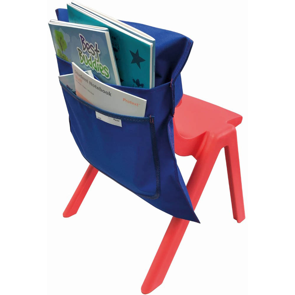Image for WRITER NYLON CHAIR BAG BLUE from Total Supplies Pty Ltd