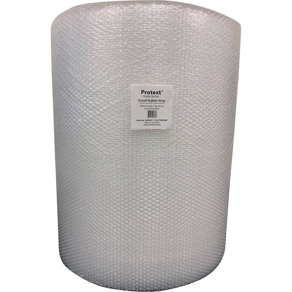 Image for POLYCELL OFFICE BUBBLE WRAP NON PERFORATED 750MM X 50M CLEAR from OFFICEPLANET OFFICE PRODUCTS DEPOT