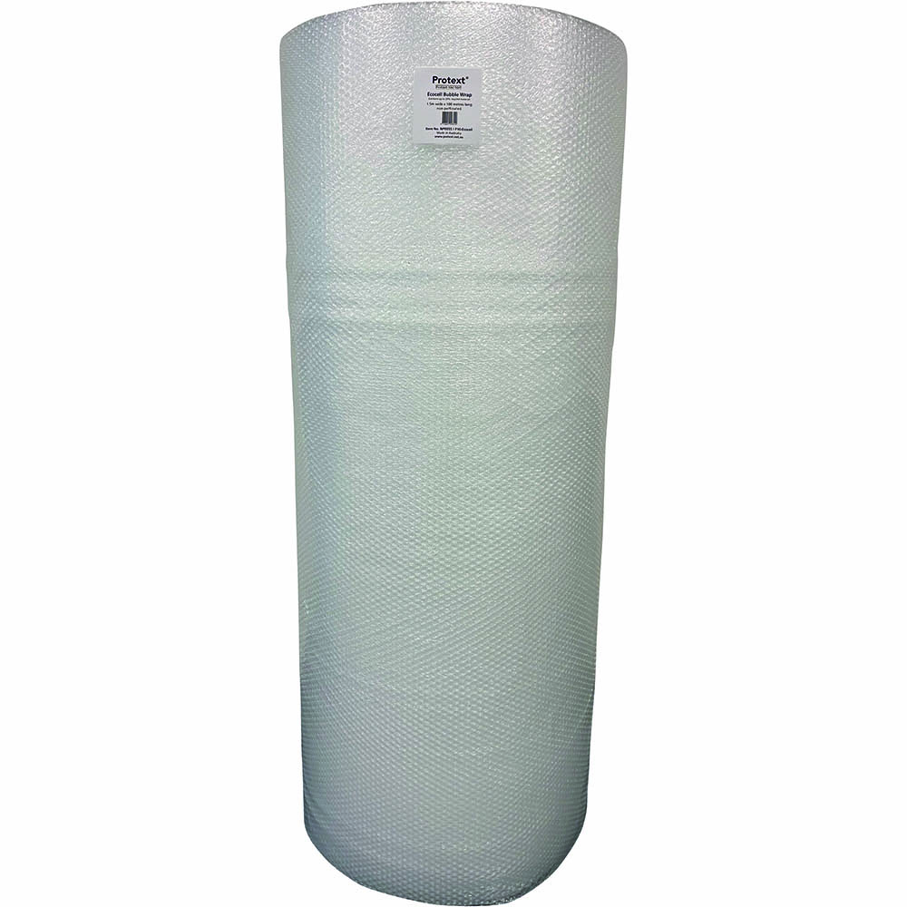 Image for POLYCELL INDUSTRIAL BUBBLE WRAP 1500MM X 100M CLEAR from Office Products Depot