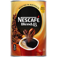 nescafe blend 43 instant coffee 1kg can