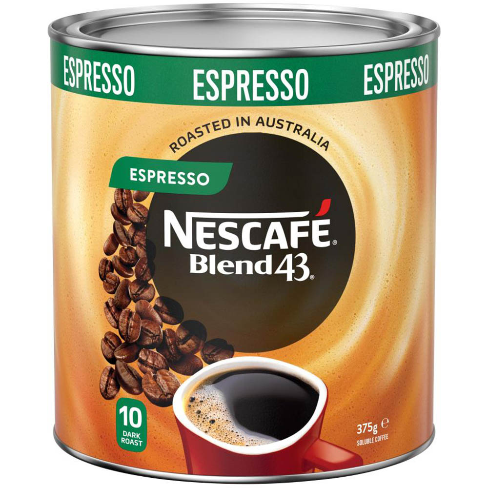 Image for NESCAFE ESPRESSO ROAST INSTANT COFFEE 375GM from Barkers Rubber Stamps & Office Products Depot