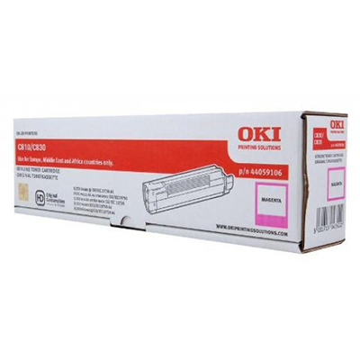 Image for OKI 44059134 TONER CARTRIDGE MAGENTA from Albany Office Products Depot