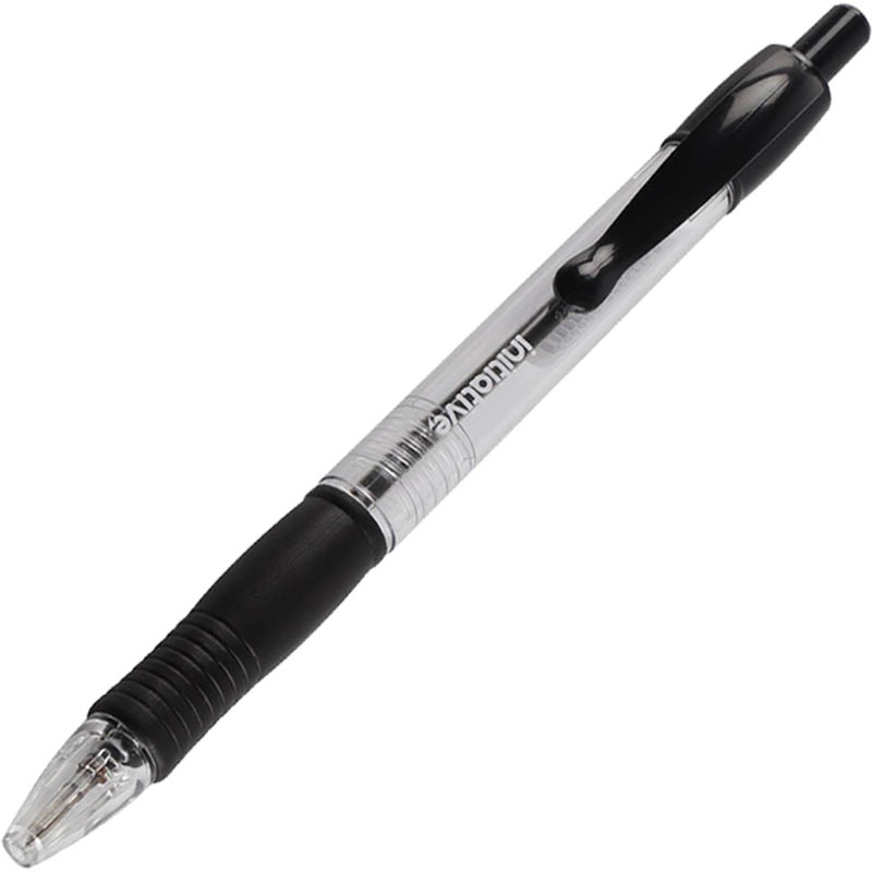 Image for INITIATIVE RETRACTABLE BALLPOINT PENS MEDIUM BLACK BOX 25 from Ross Office Supplies Office Products Depot