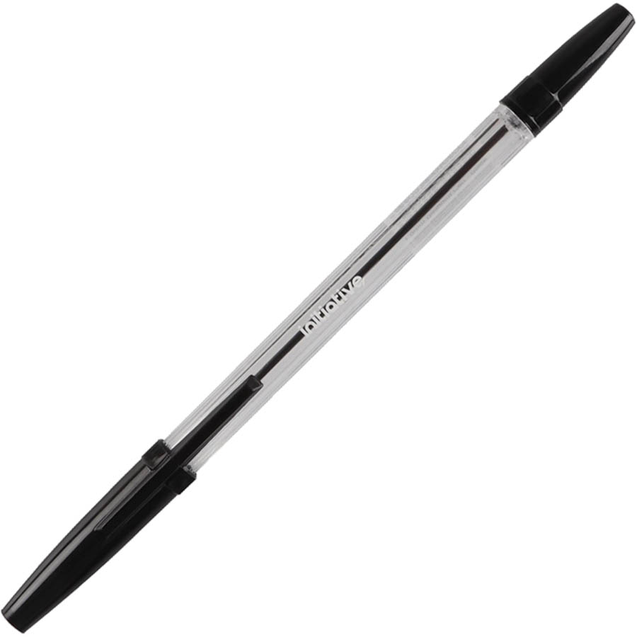 Image for INITIATIVE BALLPOINT PENS MEDIUM BLACK BOX 12 from Ross Office Supplies Office Products Depot