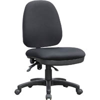 vogue ergo task chair medium back black