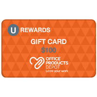 u-rewards $100 credit (30000 points required)