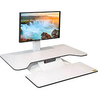 standesk pro memory sit-stand workstation 900 x 540mm white