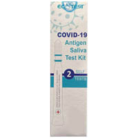oz medical covid-19 rapid antigen saliva pen test pack 2