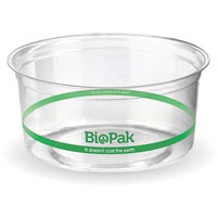 biopak biobowl bowl 360ml clear pack 50