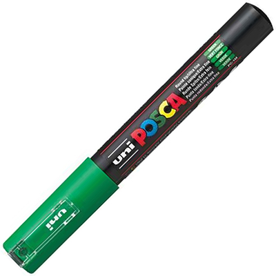 Image for POSCA PC-5M PAINT MARKER BULLET MEDIUM 2.5MM GREEN from MOE Office Products Depot Mackay & Whitsundays