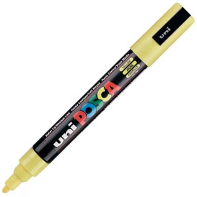 Image for POSCA PC-5M PAINT MARKER BULLET MEDIUM 2.5MM YELLOW from Office Products Depot