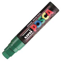 posca pc-17k paint marker chisel extra broad 15mm green