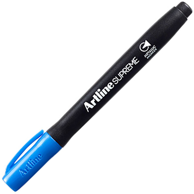 Image for ARTLINE SUPREME METALLIC MARKER BULLET 1.0MM BLUE from Ross Office Supplies Office Products Depot