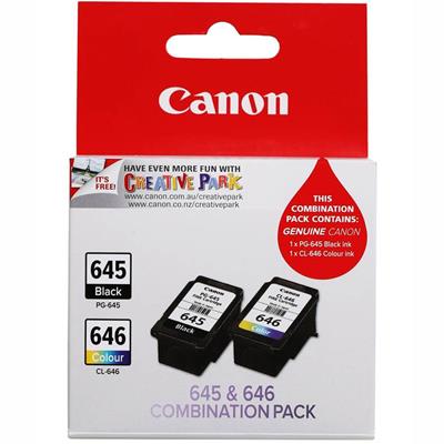 Image for CANON PG645 CL646 INK CARTRIDGE TWIN PACK from Total Supplies Pty Ltd