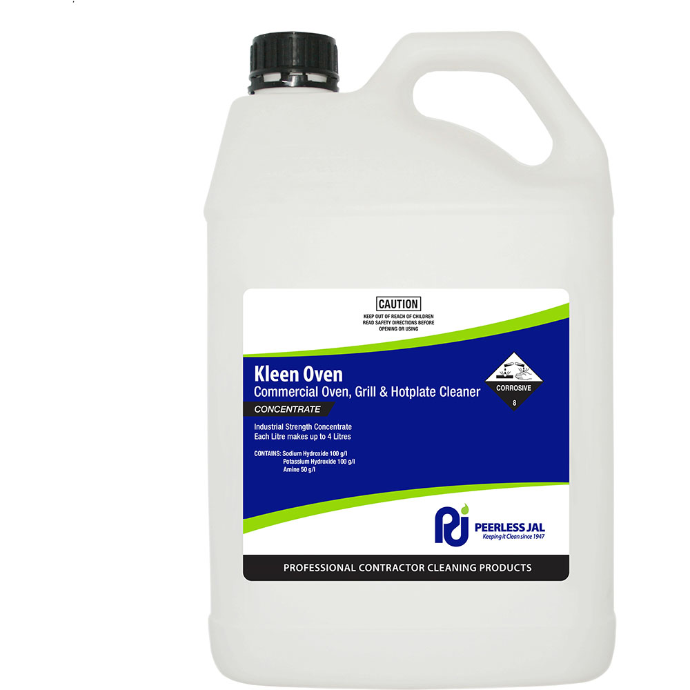 Image for PEERLESS JAL KLEEN OVEN GRILL AND HOTPLATE CLEANER CONCENTRATE 5 LITRE from Office Products Depot Gold Coast