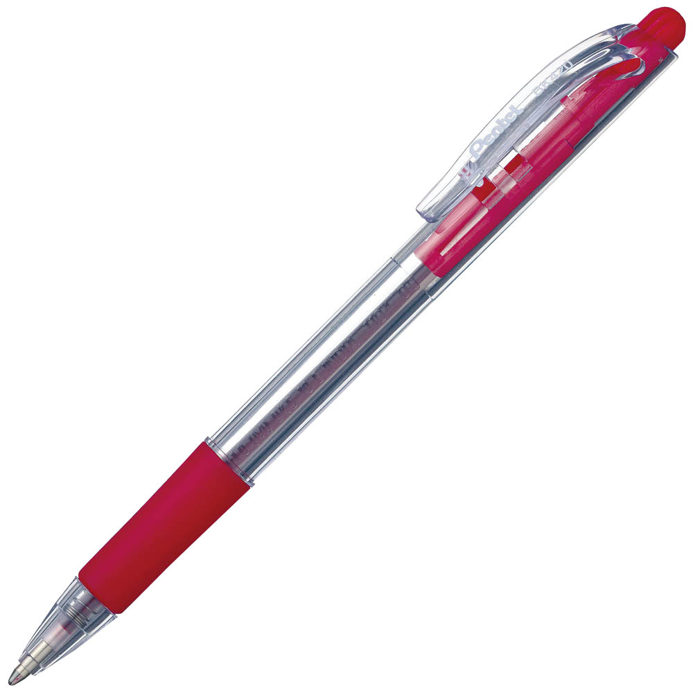 Image for PENTEL BK420 WOW RETRACTABLE BALLPOINT PEN 1.0MM RED BOX 12 from Ross Office Supplies Office Products Depot