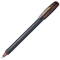 pentel bl417 energel stick gel ink pen 0.7mm brown box 12