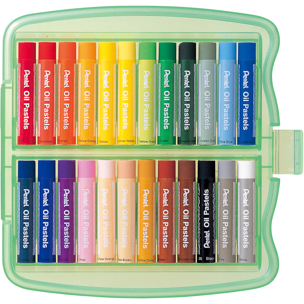 Image for PENTEL GHTP ARTS OIL PASTELS HARD CASE ASSORTED PACK 24 from MOE Office Products Depot Mackay & Whitsundays