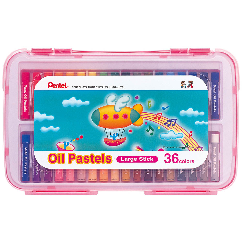 Image for PENTEL GHTP ARTS OIL PASTELS HARD CASE ASSORTED PACK 36 from Albany Office Products Depot