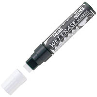 pentel smw56 jumbo wet erase chalk marker chisel 10-15mm white
