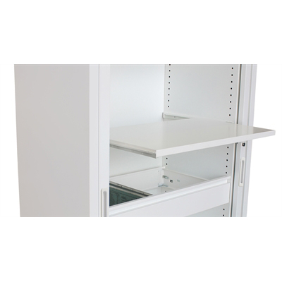 Image for STEELCO AISLESAVER/SHELVING PULL OUT DRAWER 900MM WHITE SATIN from MOE Office Products Depot Mackay & Whitsundays