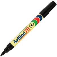 artline 70 permanent marker bullet 1.5mm black