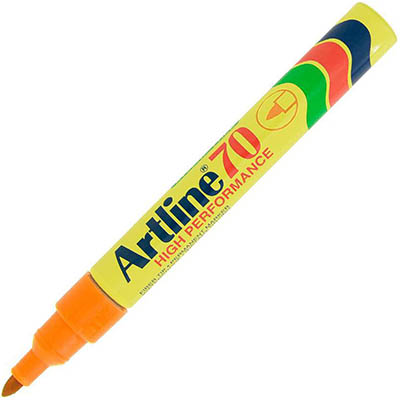 Image for ARTLINE 70 PERMANENT MARKER BULLET 1.5MM ORANGE from Ross Office Supplies Office Products Depot