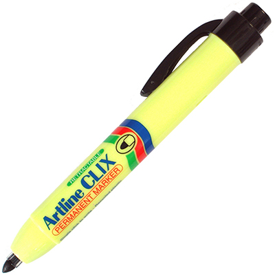 Image for ARTLINE 73 CLIX RETRACTABLE MARKER PEN BULLET 1.5MM BLACK from Albany Office Products Depot