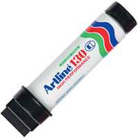 artline 130 permanent marker chisel 30mm black