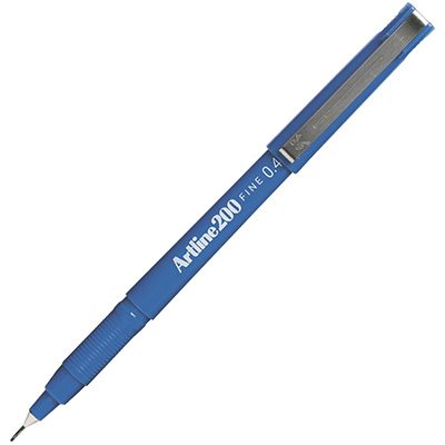 Image for ARTLINE 200 FINELINER PEN 0.4MM BLUE from Office Products Depot Gold Coast