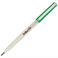 artline 210 fineliner pen 0.6mm green