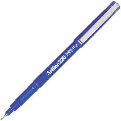 Image for ARTLINE 220 FINELINER PEN 0.2MM BLUE from MOE Office Products Depot Mackay & Whitsundays