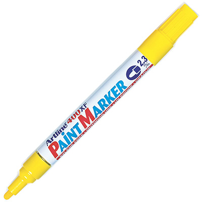 Image for ARTLINE 400 PAINT MARKER BULLET 2.3MM YELLOW from MOE Office Products Depot Mackay & Whitsundays