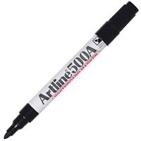 artline 500a whiteboard marker bullet 2mm black
