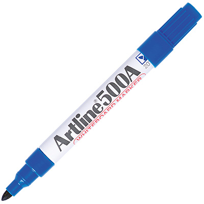 Image for ARTLINE 500A WHITEBOARD MARKER BULLET 2MM BLUE from Ross Office Supplies Office Products Depot