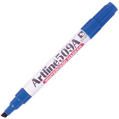 Image for ARTLINE 509A WHITEBOARD MARKER CHISEL 5MM BLUE from MOE Office Products Depot Mackay & Whitsundays