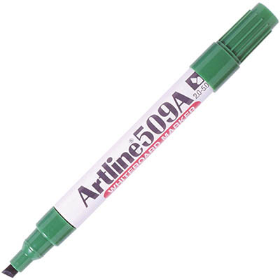 Image for ARTLINE 509A WHITEBOARD MARKER CHISEL 5MM GREEN from MOE Office Products Depot Mackay & Whitsundays