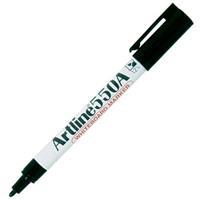 artline 550a whiteboard marker bullet 1.2mm black
