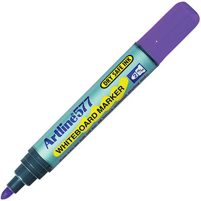 Image for ARTLINE 577 WHITEBOARD MARKER BULLET 3MM PURPLE from MOE Office Products Depot Mackay & Whitsundays