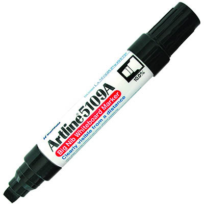 Image for ARTLINE 5109A WHITEBOARD MARKER CHISEL 10MM BLACK HANGSELL from MOE Office Products Depot Mackay & Whitsundays