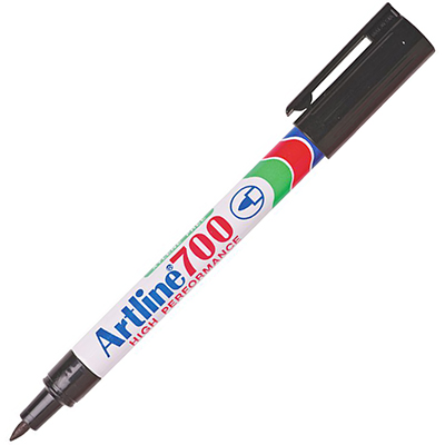 Image for ARTLINE 700 PERMANENT MARKER BULLET 0.7MM BLACK from Office Products Depot