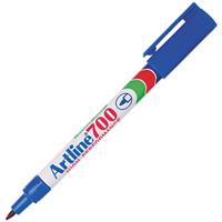 artline 700 permanent marker bullet 0.7mm blue