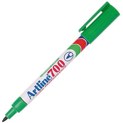 Image for ARTLINE 700 PERMANENT MARKER BULLET 0.7MM GREEN from Total Supplies Pty Ltd
