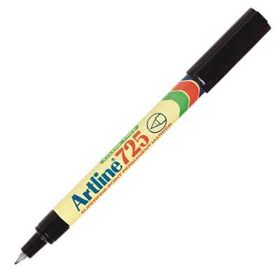 Image for ARTLINE 725 PERMANENT MARKER BULLET 0.4MM BLACK from MOE Office Products Depot Mackay & Whitsundays