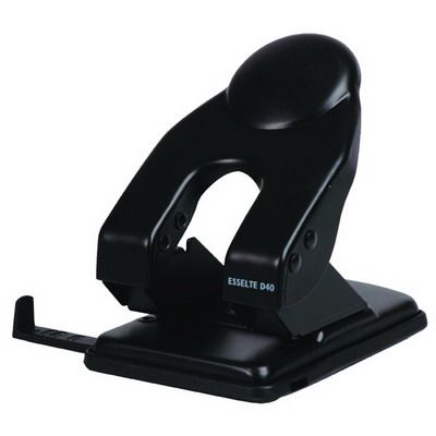 Image for ESSELTE 2 HOLE PUNCH 40 SHEET CAPACITY BLACK from MOE Office Products Depot Mackay & Whitsundays
