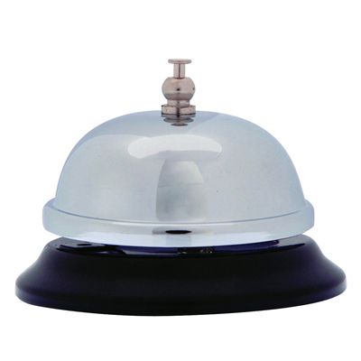 Image for ESSELTE COUNTER BELL CHROME/BLACK from Office Products Depot Gold Coast